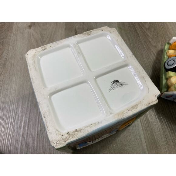 Vintage‎ General Store Ceramic Cookie Jar Stamped CKPO Spring Holiday - Picture 11 of 14